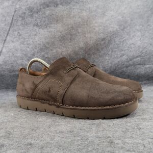 Clarks Shoes Womens 9 Slip On Casual Oxford Leather Comfort Unstructured Artisan